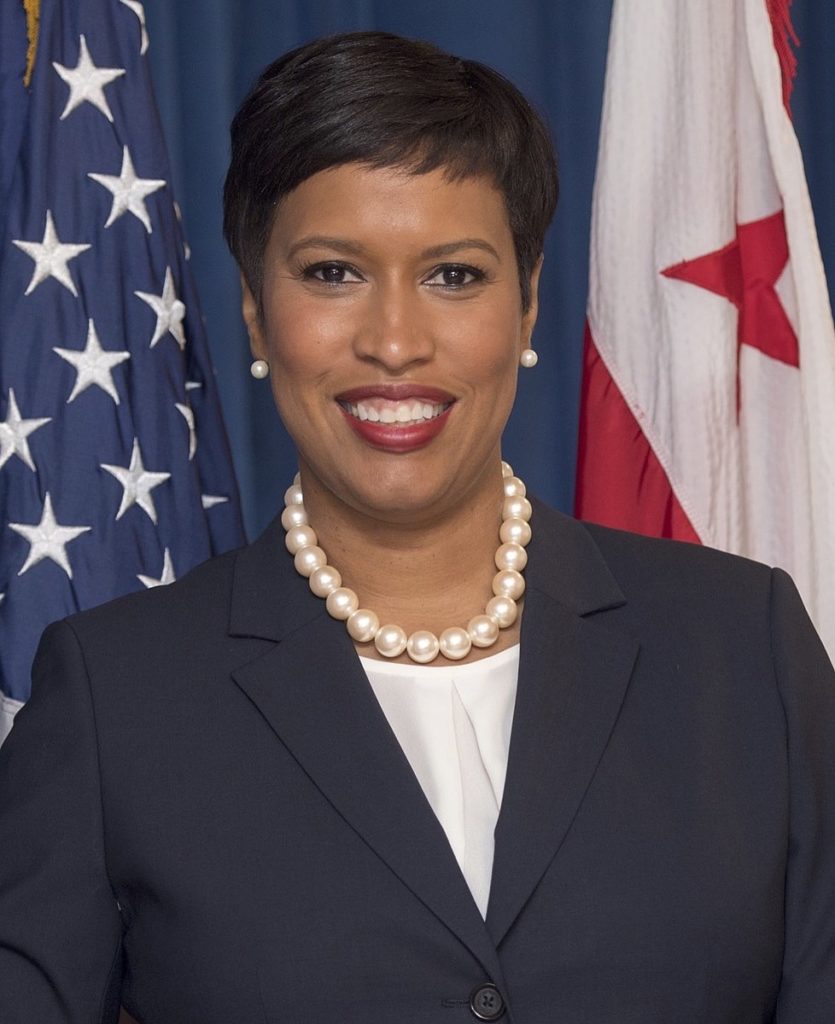 Image of District of Columbia Washington DC Mayor Muriel Bowser